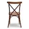 Atlas Commercial Products Madison Cross Back Chair, Mark II, Antique Fruitwood XBC45AFW - alternate 5